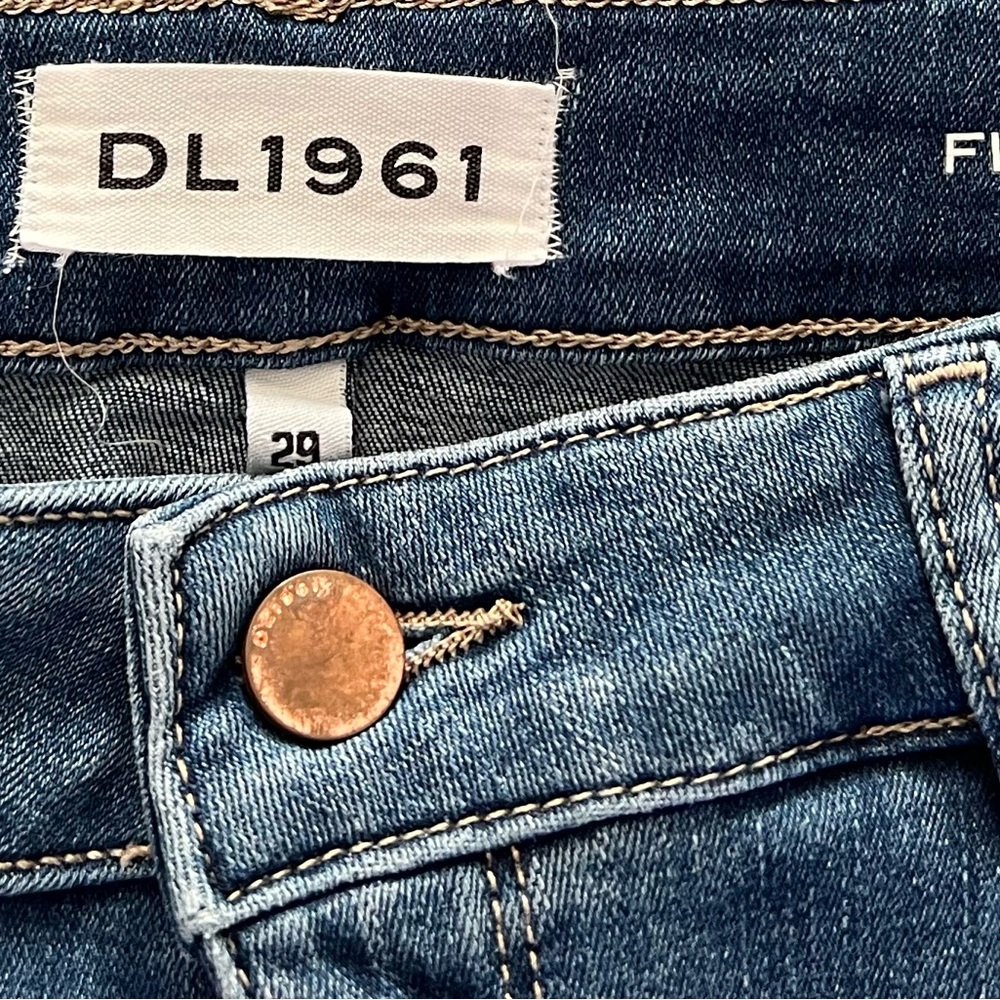 DL 1961 Florence Instasculpt Cropped Jeans size 29